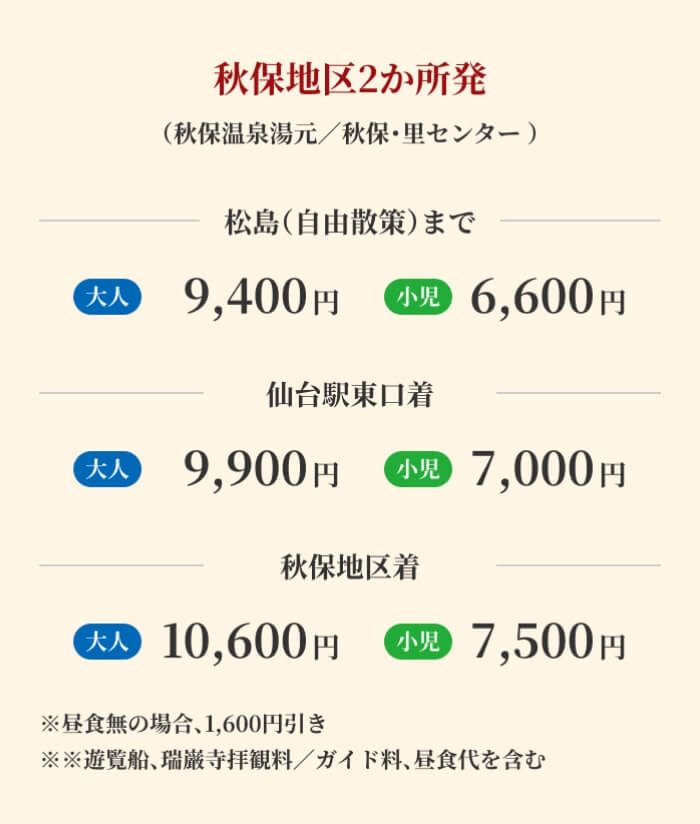秋保地区2か所発