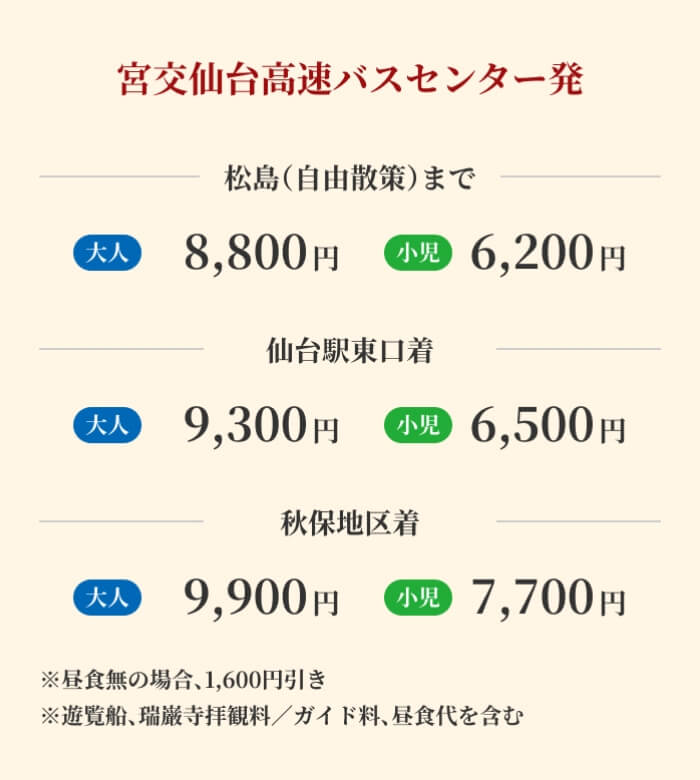 宮交仙台高速バスセンター発